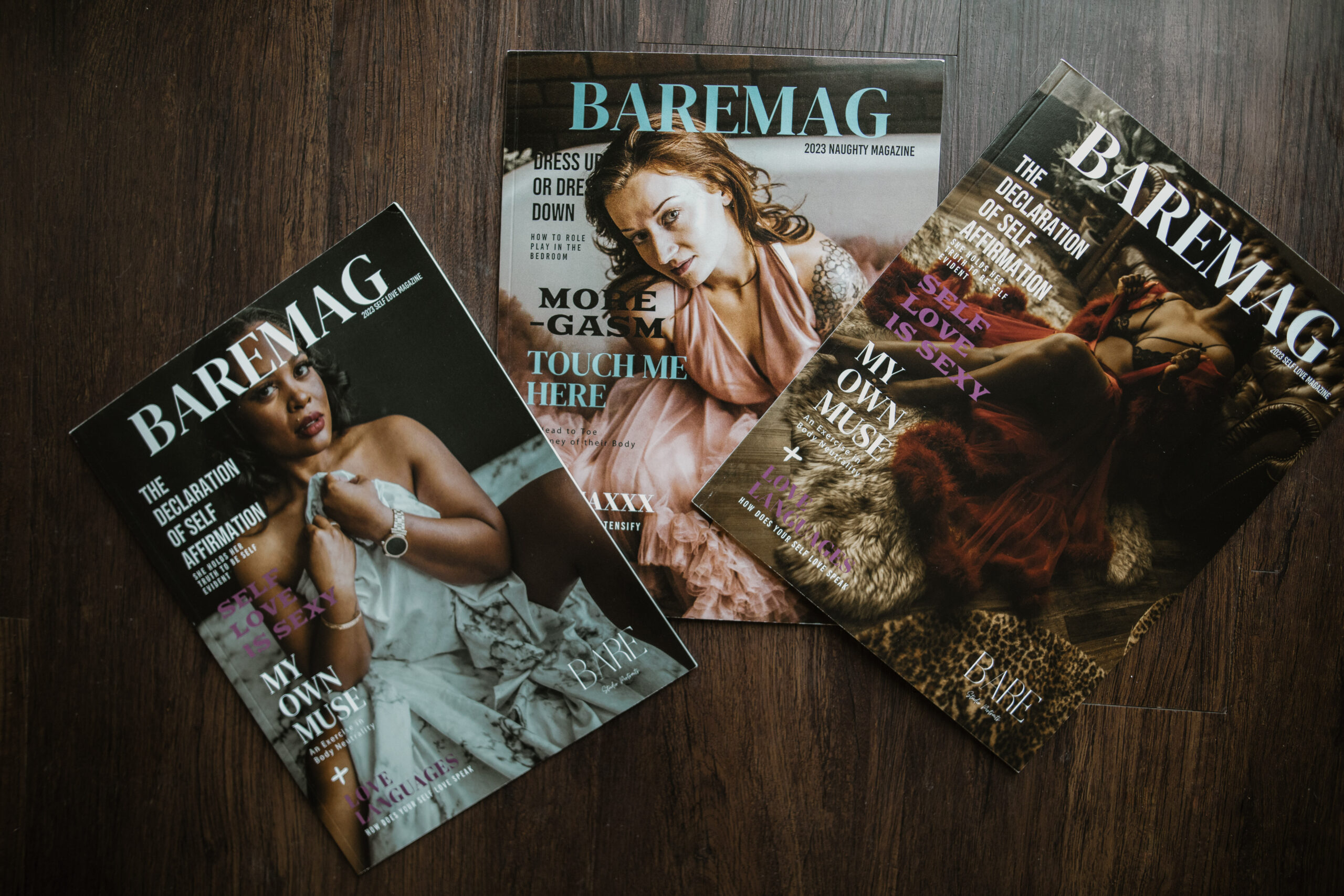 Bare Studio Portraits Magazines | New Products